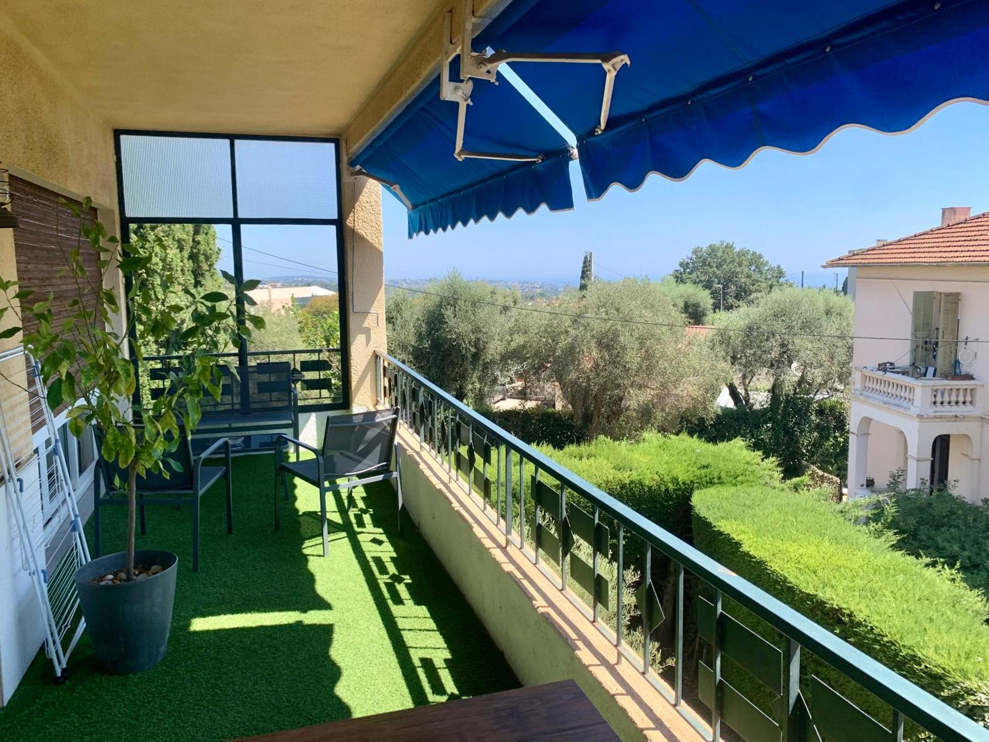 Vence T3 Vue Mer Grande Terrasse Exterior photo